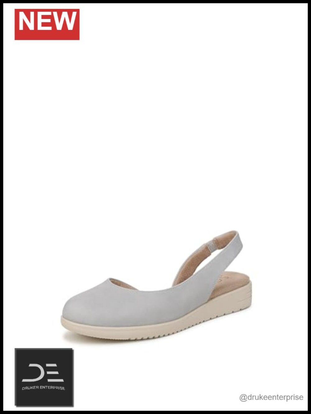 Naturalizer D'Orsay Slingback Flats Women's Slip-On Shoes with Arch Support
